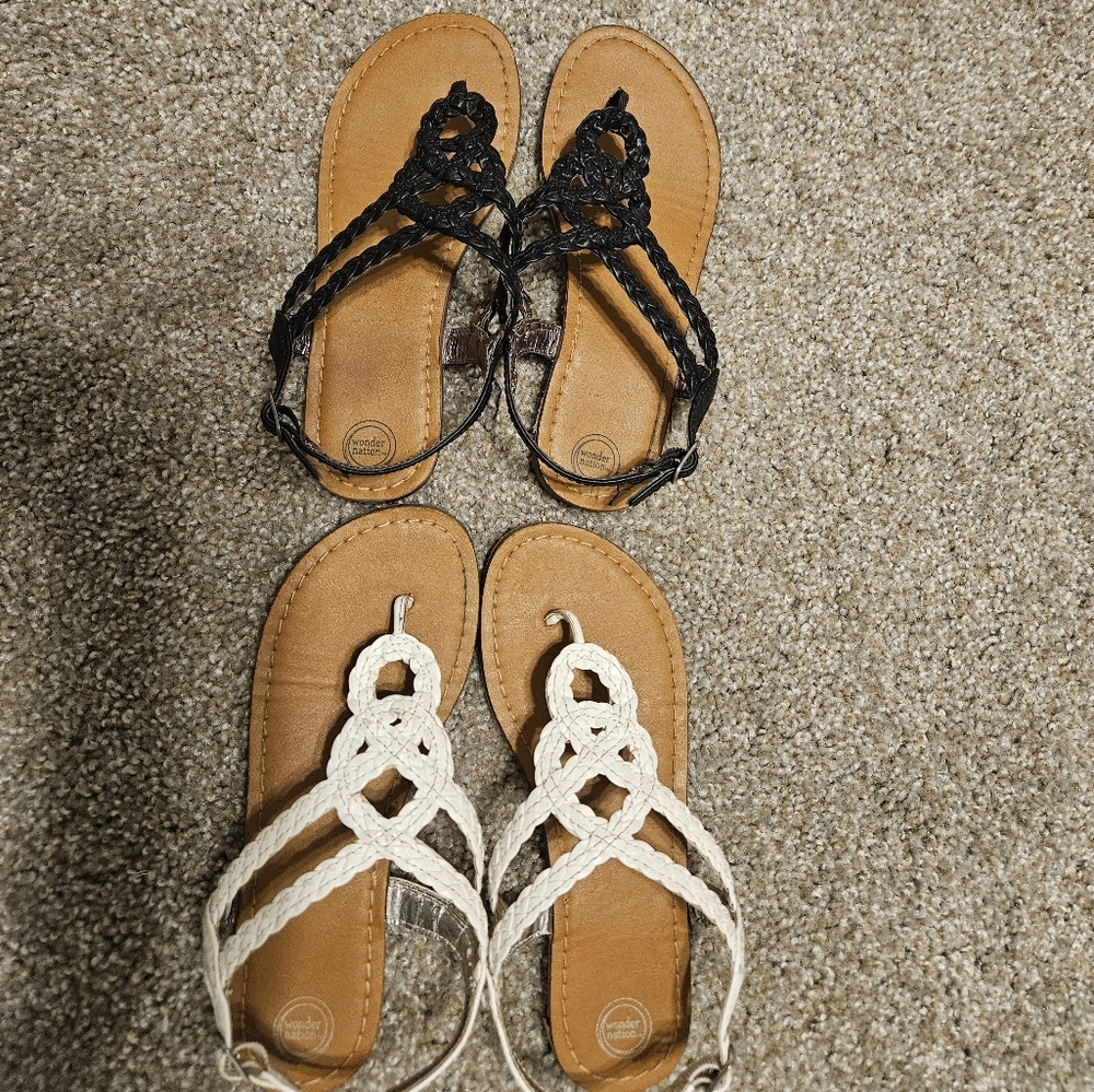 Wonder Nation girl's sandals
